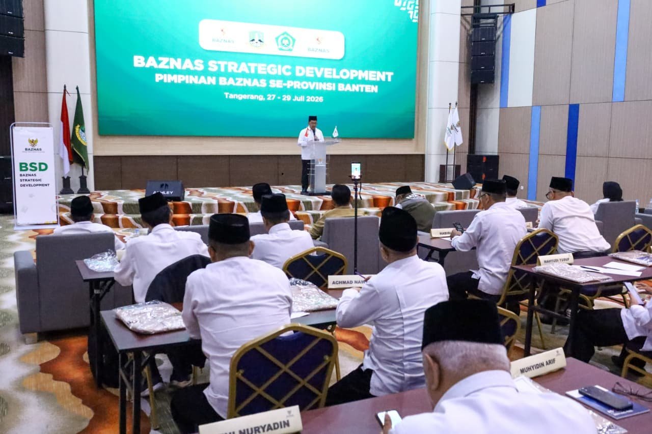 BAZNAS RI Asah Kepemimpinan Amil Zakat di Banten, Siapkan Inovasi Pengelolaan Zakat