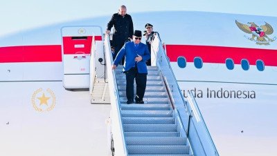 Prabowo Tiba di Amerika untuk Sidang Umum PBB, Disambut Hangat Diaspora Indonesia