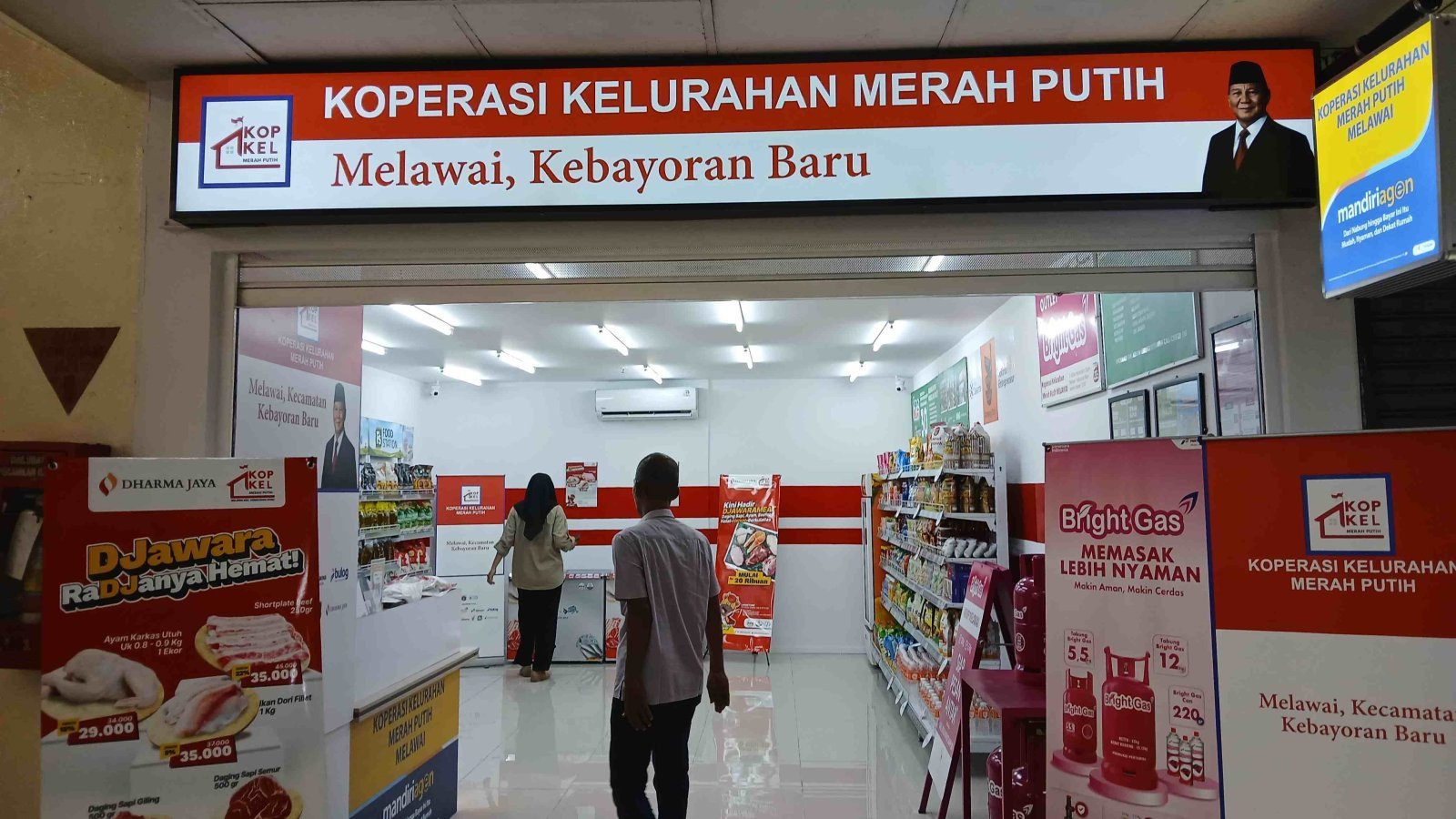 Belanja di Koperasi Merah Putih Jakarta, Harga Kompetitif tapi Pengunjung Minim