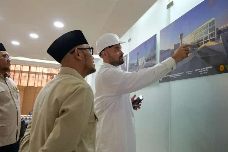Gedung Baru KJRI Jeddah Usung Batik Indonesia dan Arsitektur Rawshan Hijaz